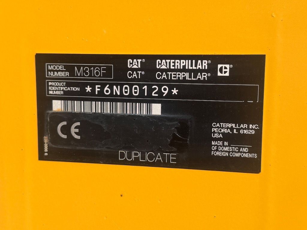 CAT M316F