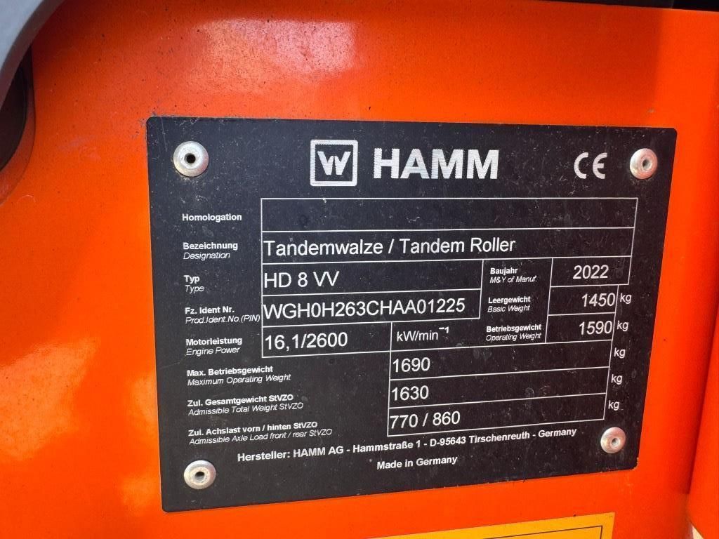 Hamm HD 8 VV