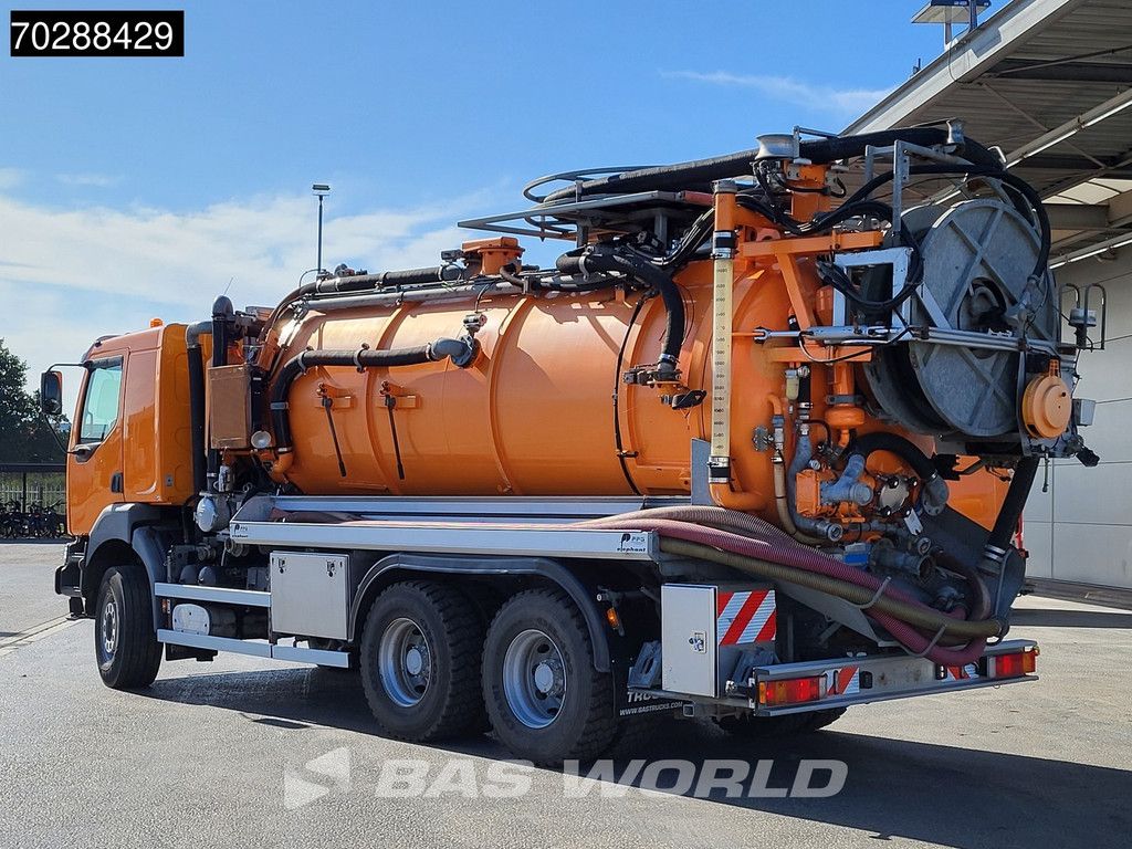 Renault Kerax 400 6X4 13m3 Wolftechnik Saugbagger Manual Big-Axle Euro 3