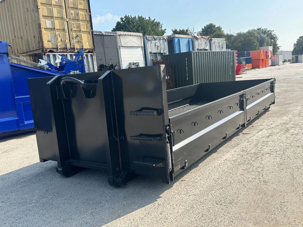 Sidalco Inrij container met stalen kleppen