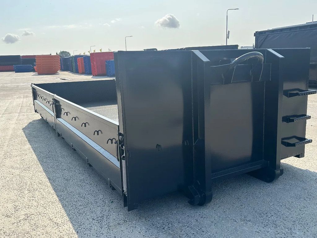 Sidalco Inrij container met stalen kleppen