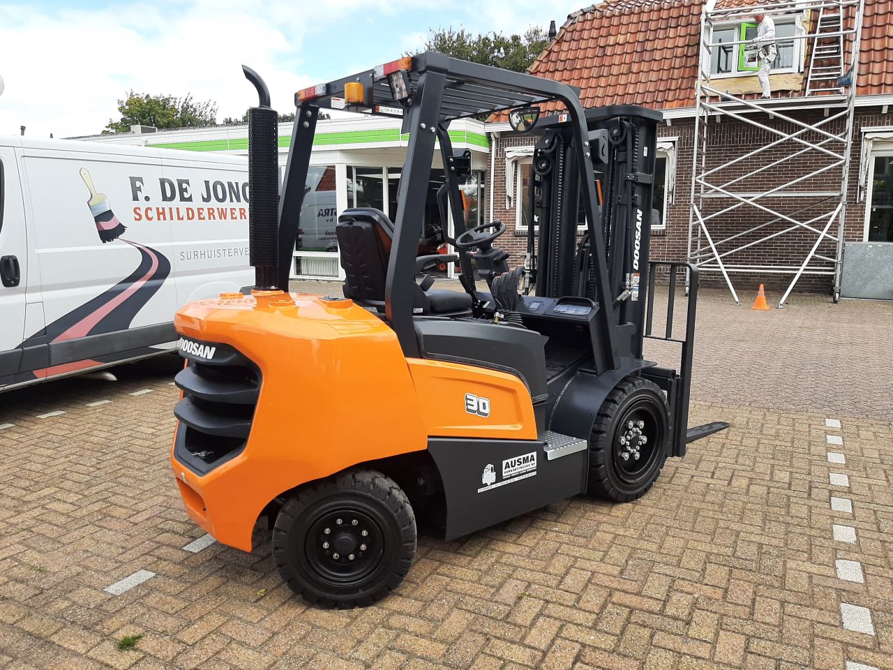 Doosan 30 heftruck - Bj. 2023 - Slechts 13 draaiuren - 3000 kg