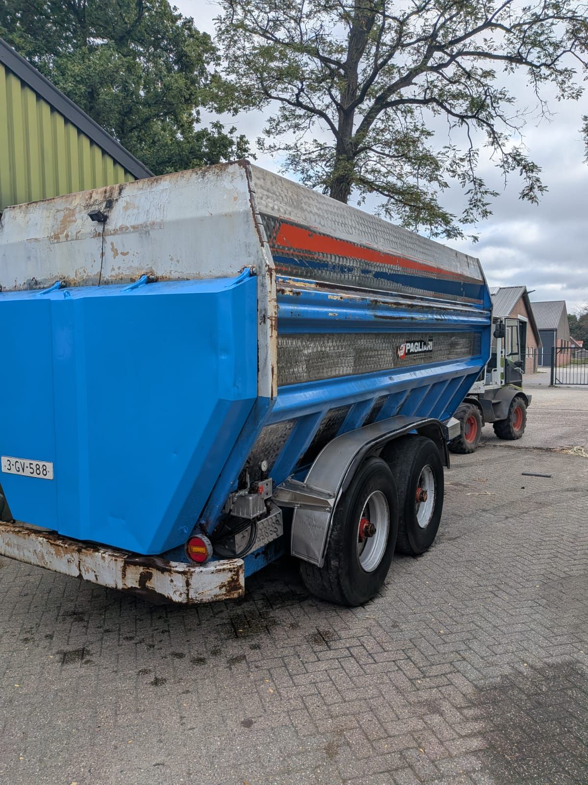 Pagliari 22m3 Horizontale voermengwagen