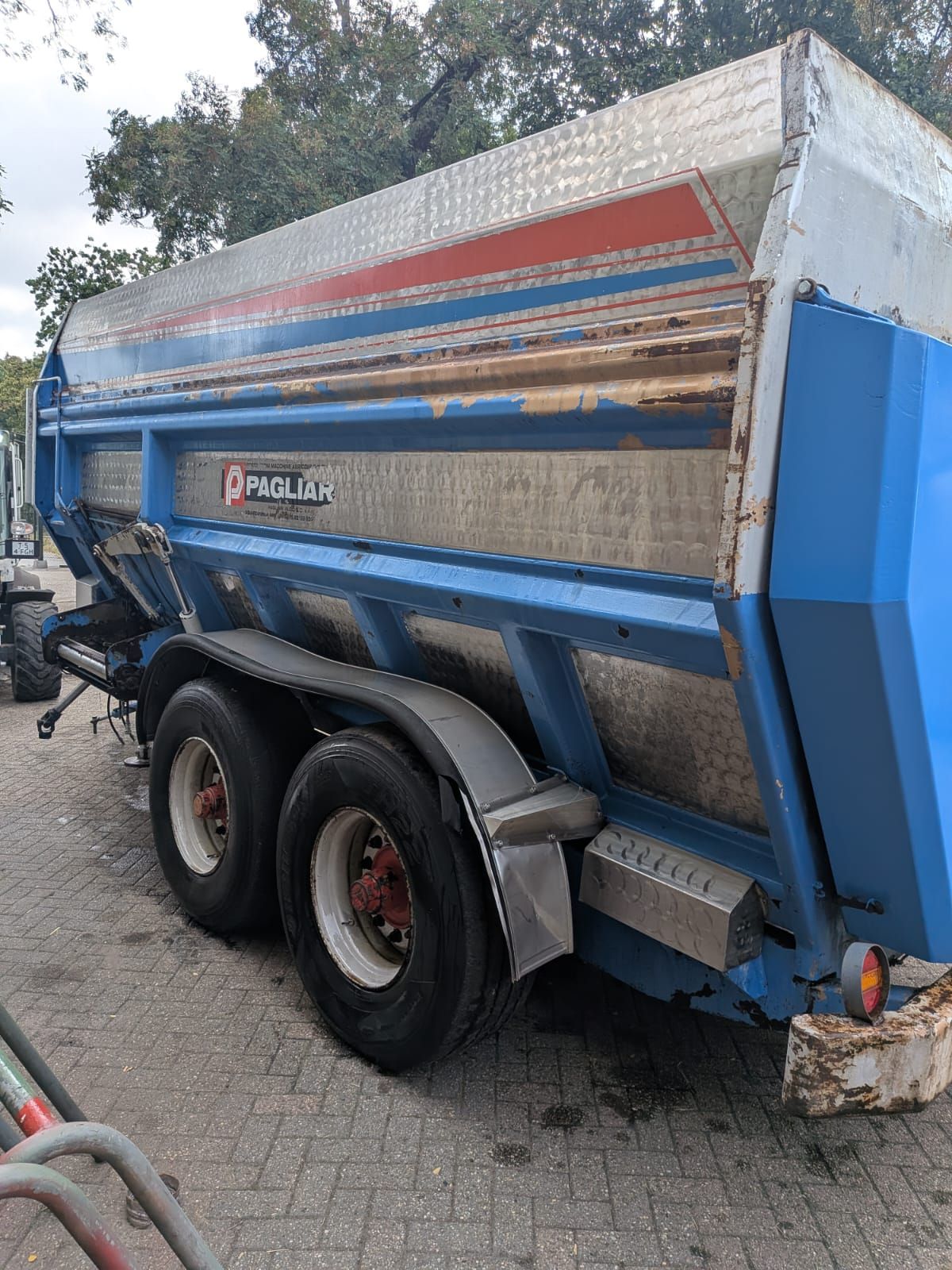 Pagliari 22m3 Horizontale voermengwagen
