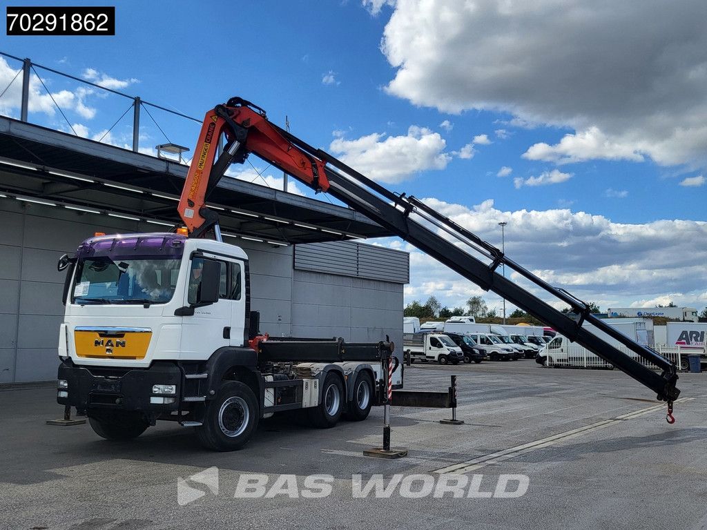 MAN TGS 33.480 6X4 Palfinger PK42505 Crane Fifth wheel Retarder Big-Axle Manual Euro 5