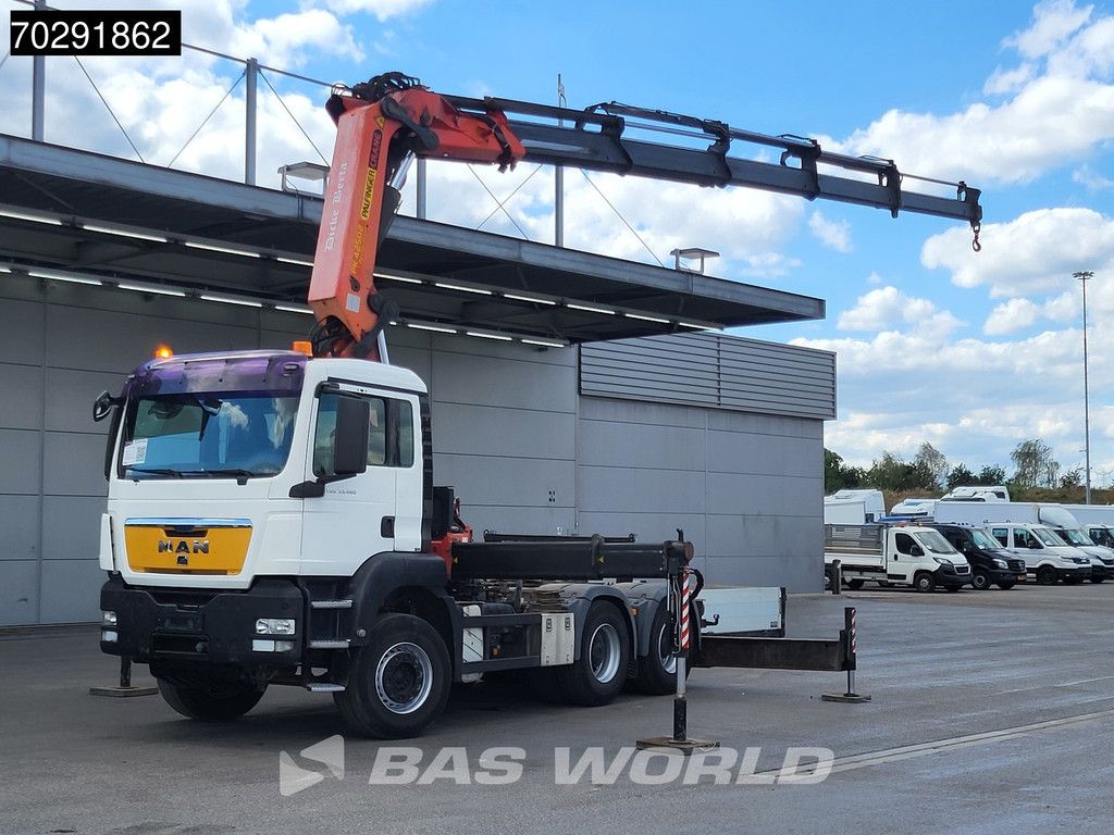 MAN TGS 33.480 6X4 Palfinger PK42505 Crane Fifth wheel Retarder Big-Axle Manual Euro 5