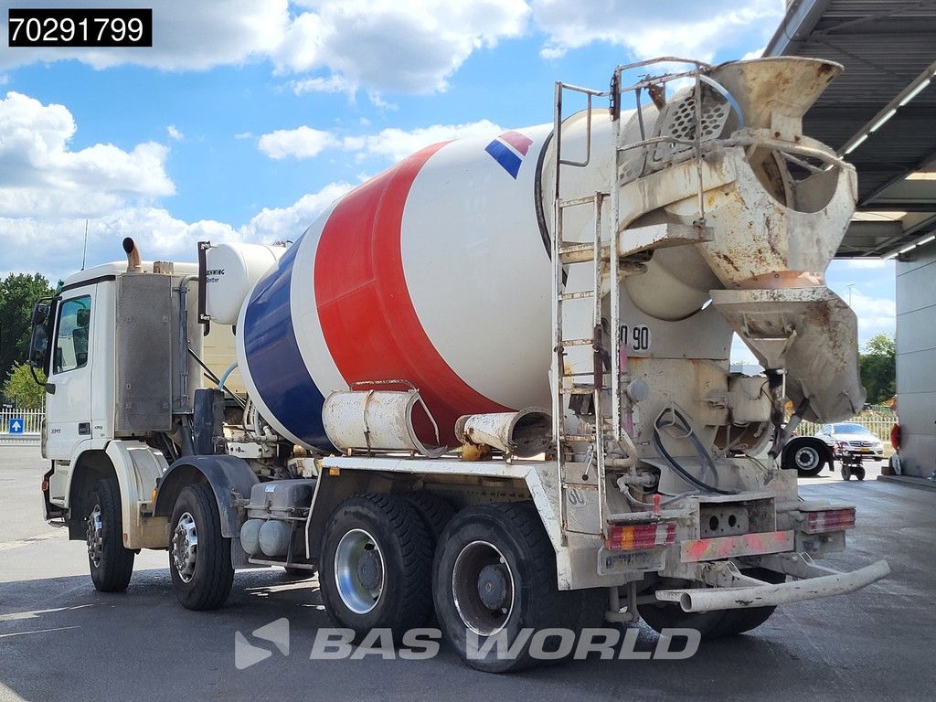 Mercedes Actros 3241 8X4 9m3 Schwing Stetter Retarder Big-Axle Steelsuspension 3-Pedals Euro 4