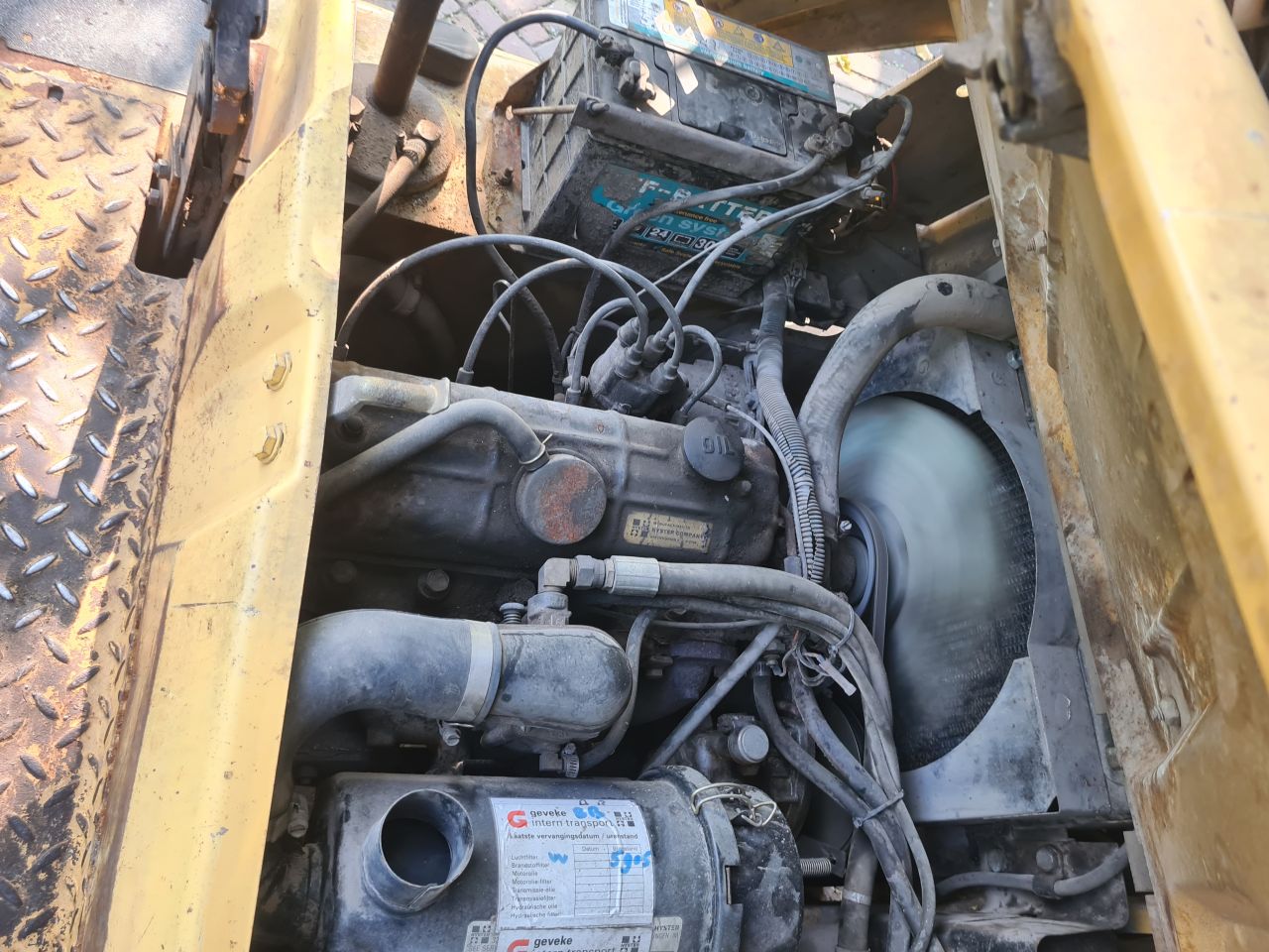 Hyster H 2.00 XL heftruck vorklift lpg.