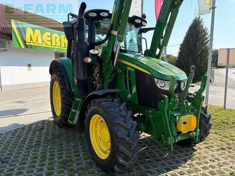 John Deere 6100m + 623r