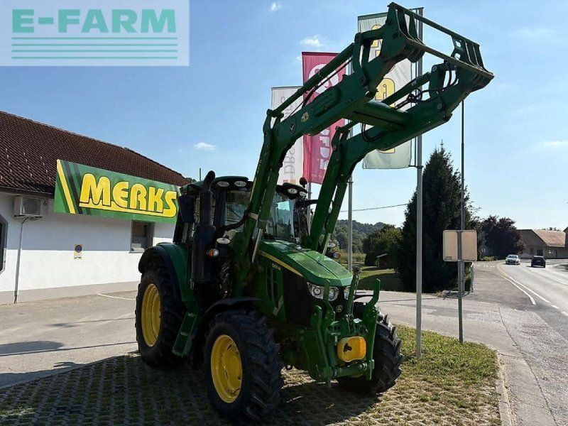 John Deere 6100m + 623r