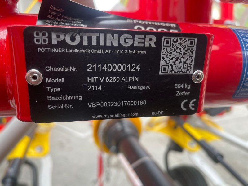 Pöttinger HIT V 6260 Alpin