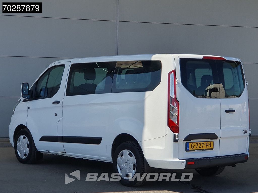 Ford Transit Custom 105pk Personenvervoer Incl.BPM/Ex. BTW 9-Persoons Airco Cruise LED Parkeersensoren Taxi Passenger Transport Kombi Tourer Euro6 L2 Klima Tempomat