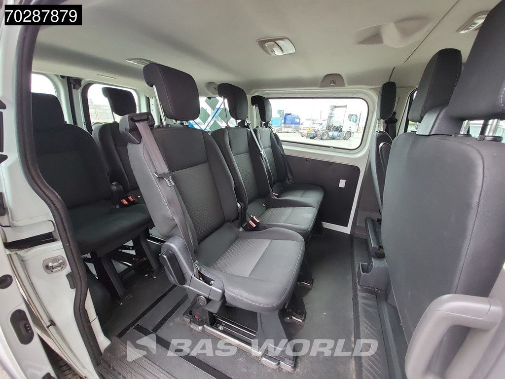 Ford Transit Custom 105pk Personenvervoer Incl.BPM/Ex. BTW 9-Persoons Airco Cruise LED Parkeersensoren Taxi Passenger Transport Kombi Tourer Euro6 L2 Klima Tempomat