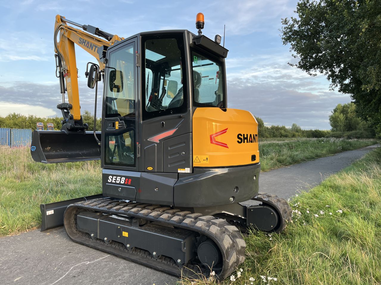 Shantui SE58SR | Nieuw 2025 | 5700kg Midigraver Kubota