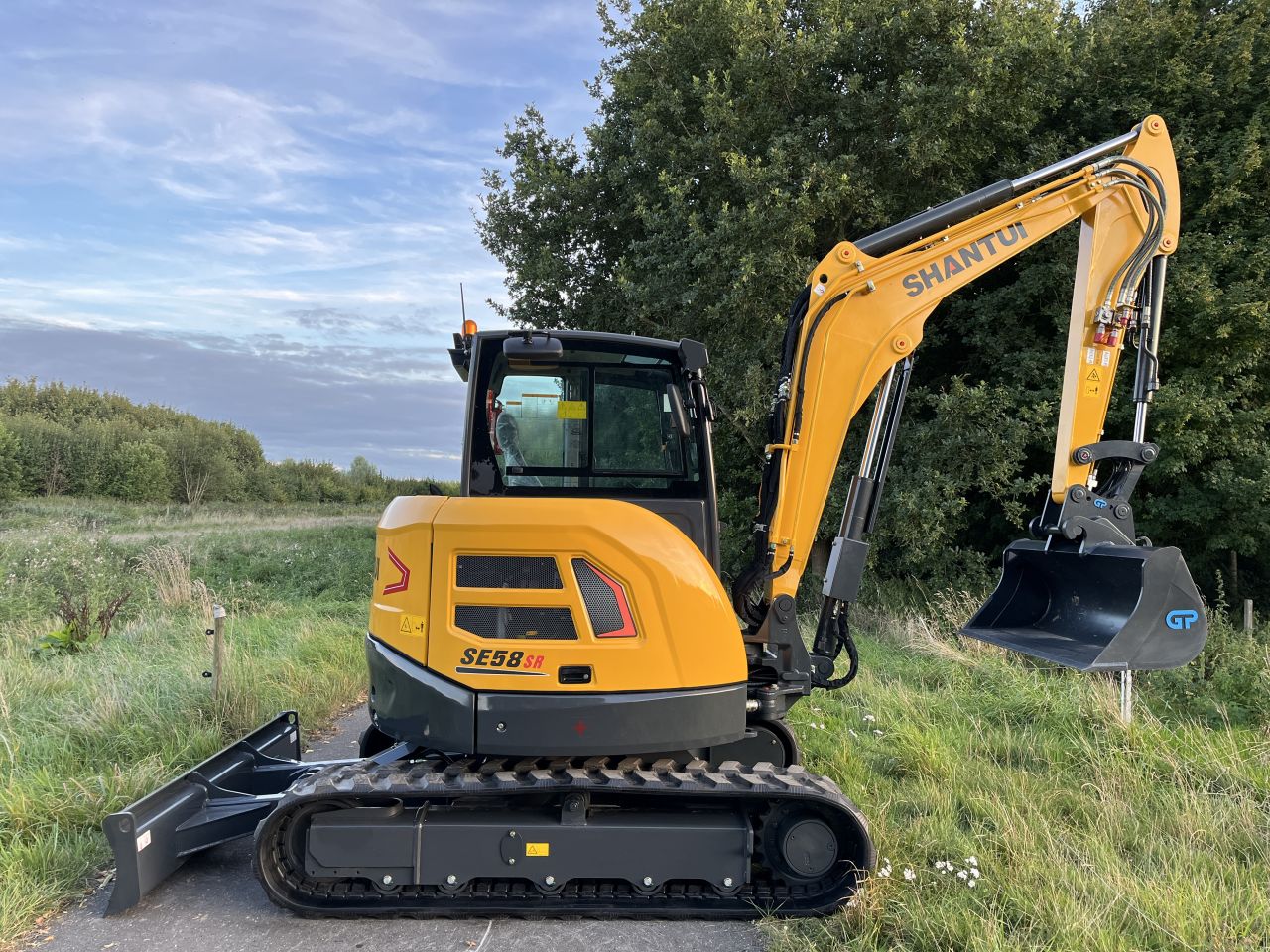 Shantui SE58SR | Nieuw 2025 | 5700kg Midigraver Kubota
