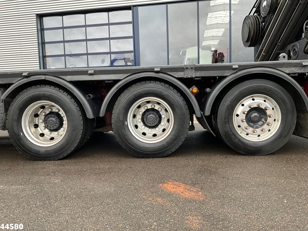 Volvo FH 520 8x4 Euro 5 Hiab 24 Tonmeter laadkraan + Fly-jib