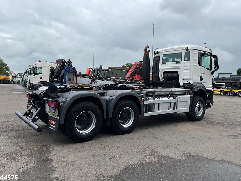 Man TGS 33.470 6x4 Euro 6 Full Steel AJK 20 Ton haakarmsysteem