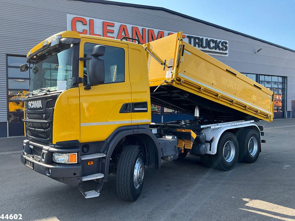 Scania G 480 6x4 Kipper 10m³ Full Steel