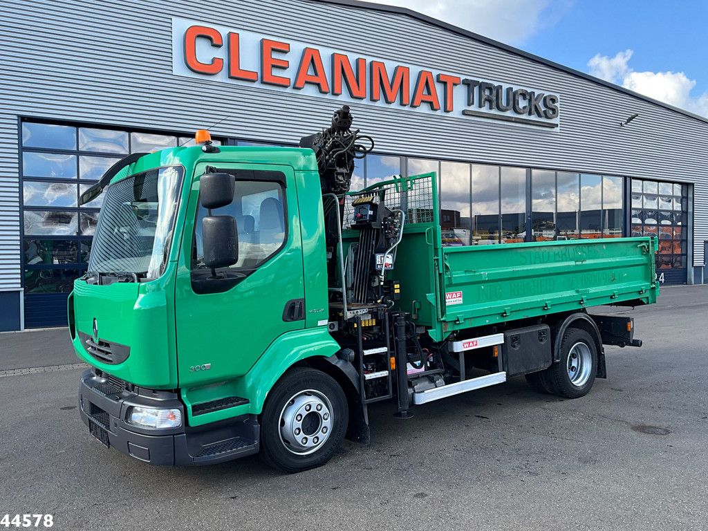 Renault Midlum 300.12 Manual Hiab 8 Tonmeter laadkraan Just 81.549 km!