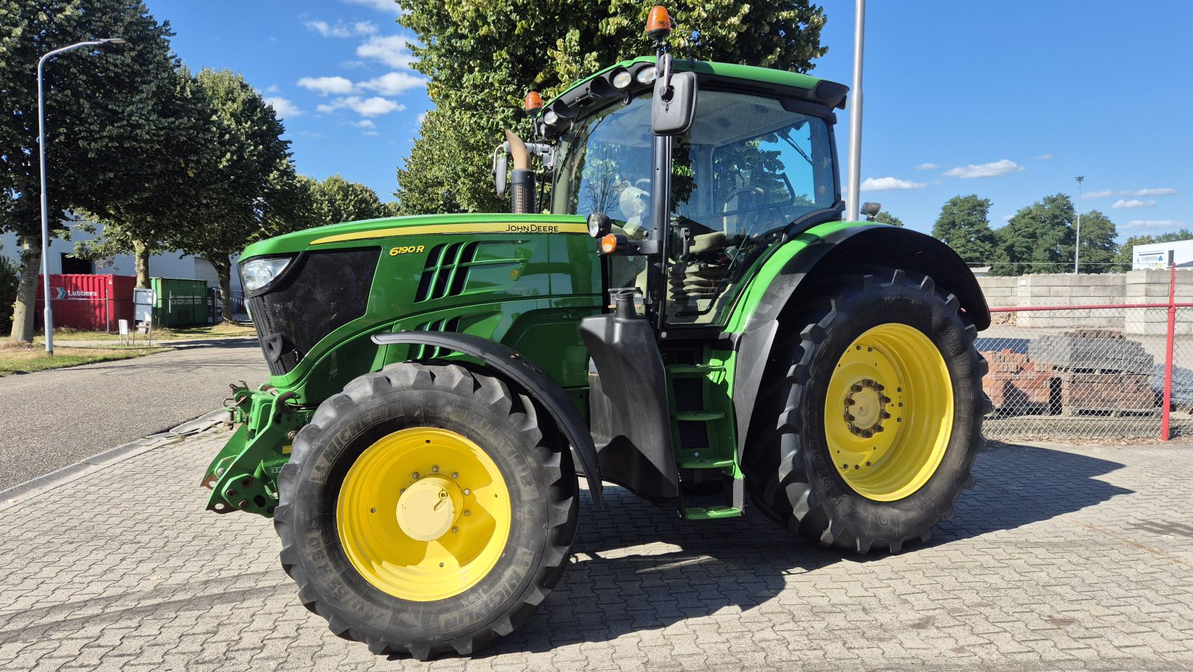 JOHN DEERE 6190R AP, 50Km/h. Fronthef, TLS, HCS