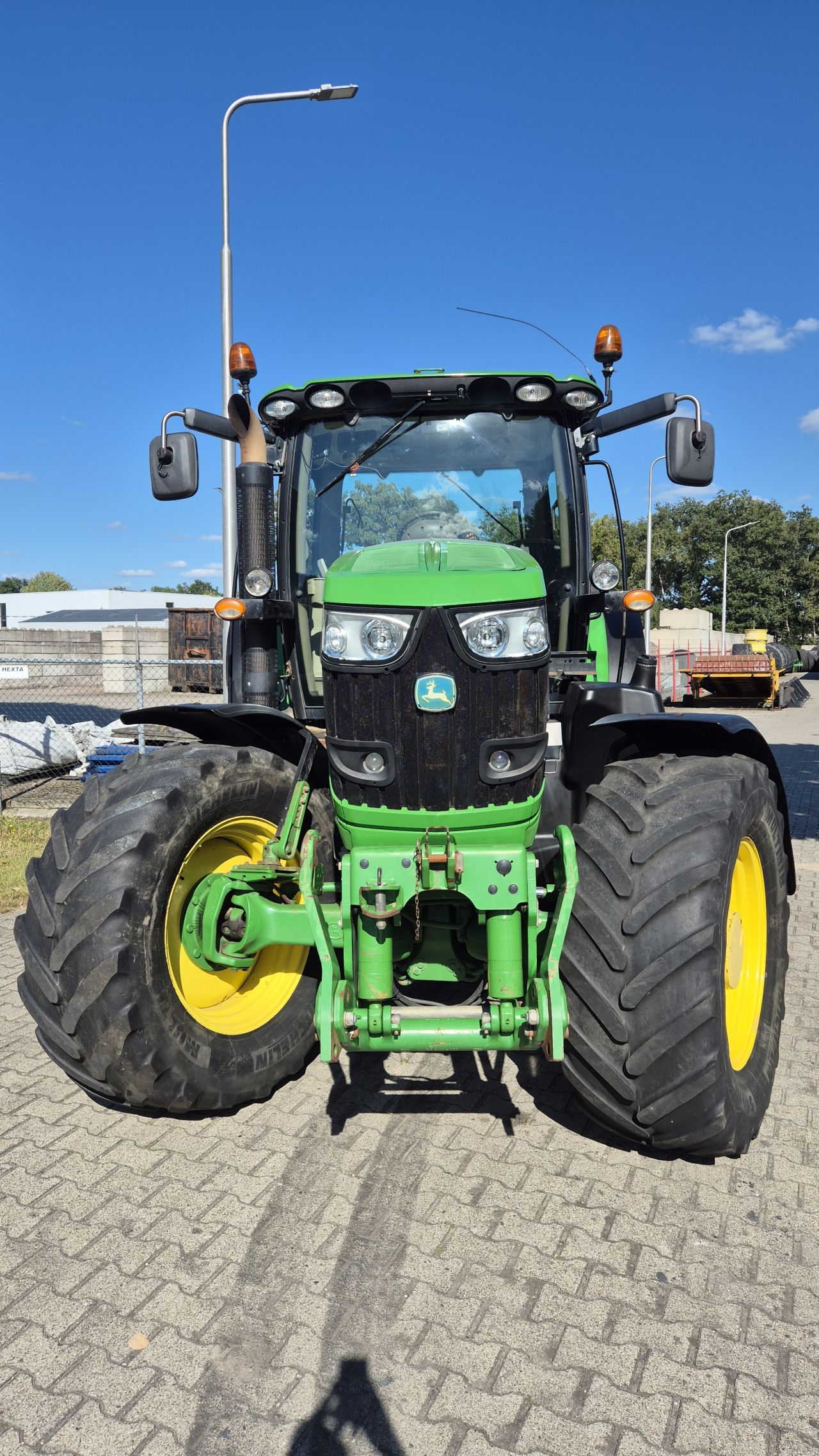 JOHN DEERE 6190R AP, 50Km/h. Fronthef, TLS, HCS