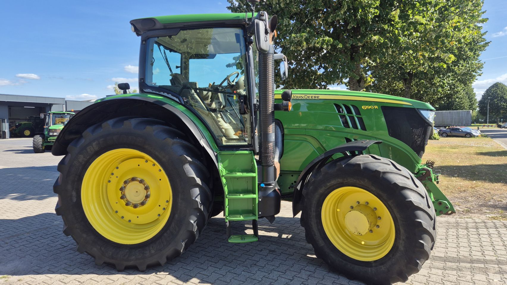 JOHN DEERE 6190R AP, 50Km/h. Fronthef, TLS, HCS