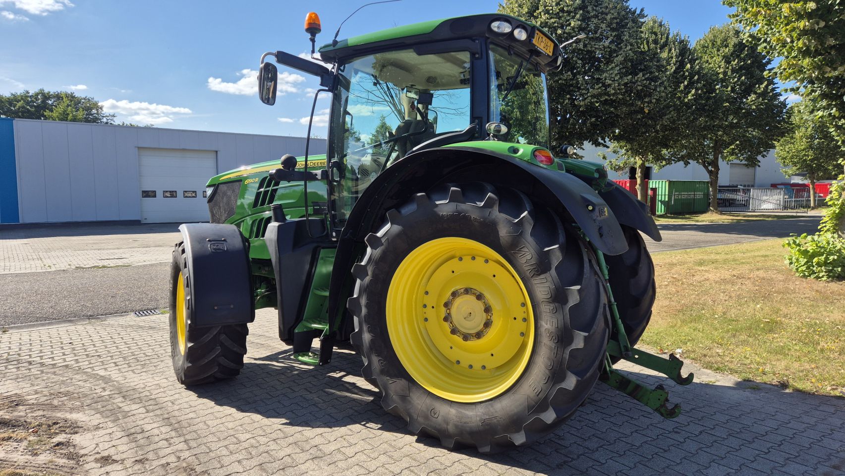 JOHN DEERE 6190R AP, 50Km/h. Fronthef, TLS, HCS