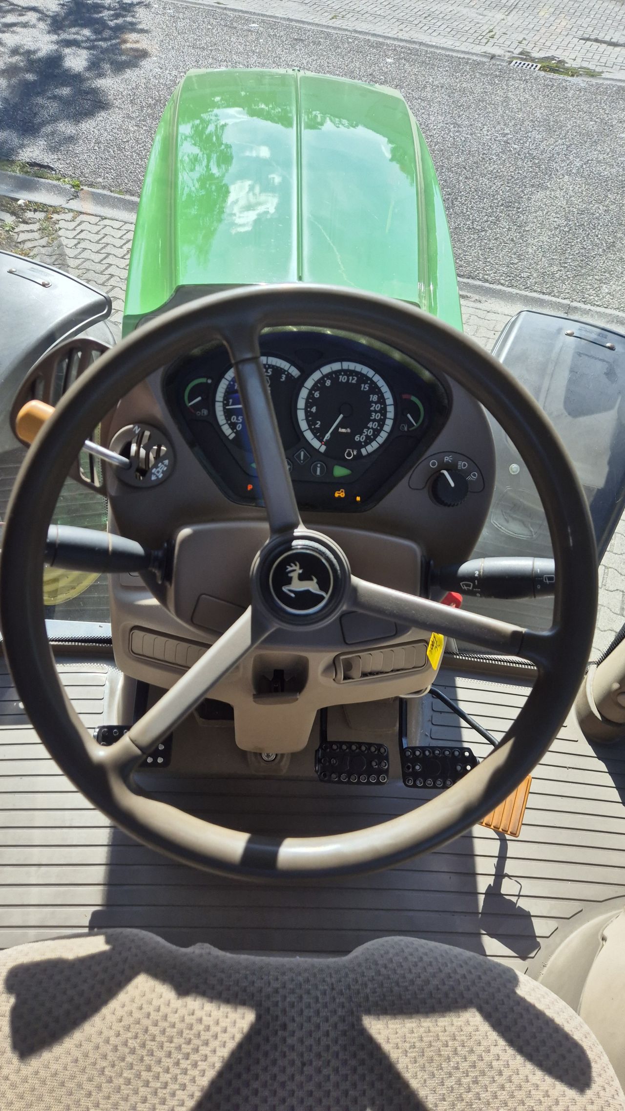 JOHN DEERE 6190R AP, 50Km/h. Fronthef, TLS, HCS