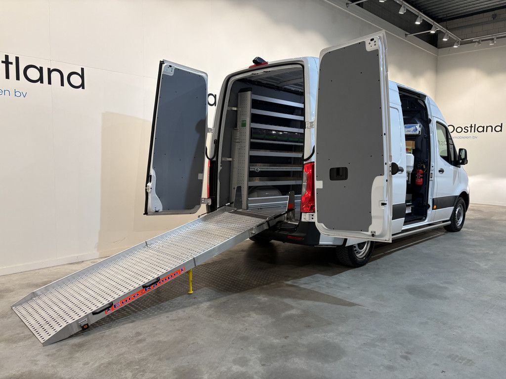 Mercedes-Benz Sprinter 311 CDI L2H2 / Euro 6 / Servicebus / Bott inrichting / 220V / Airco / Oprijplaat / Compressor / CarPlay / Camera / 85.395 KM !!