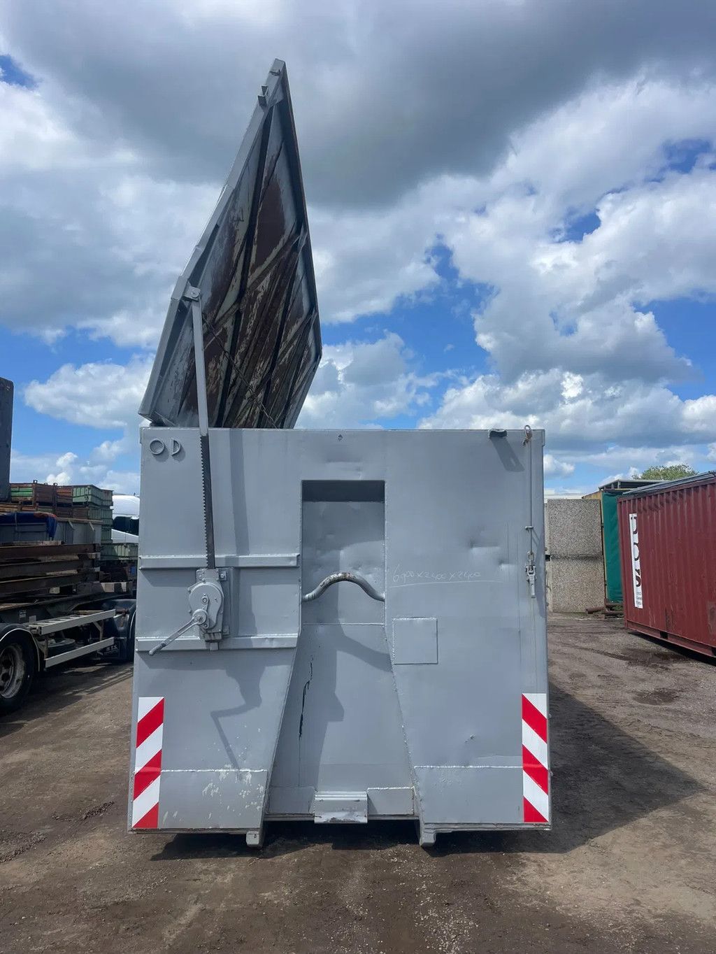ALL-IN Containers 39m3 hydraulische klepcontainer