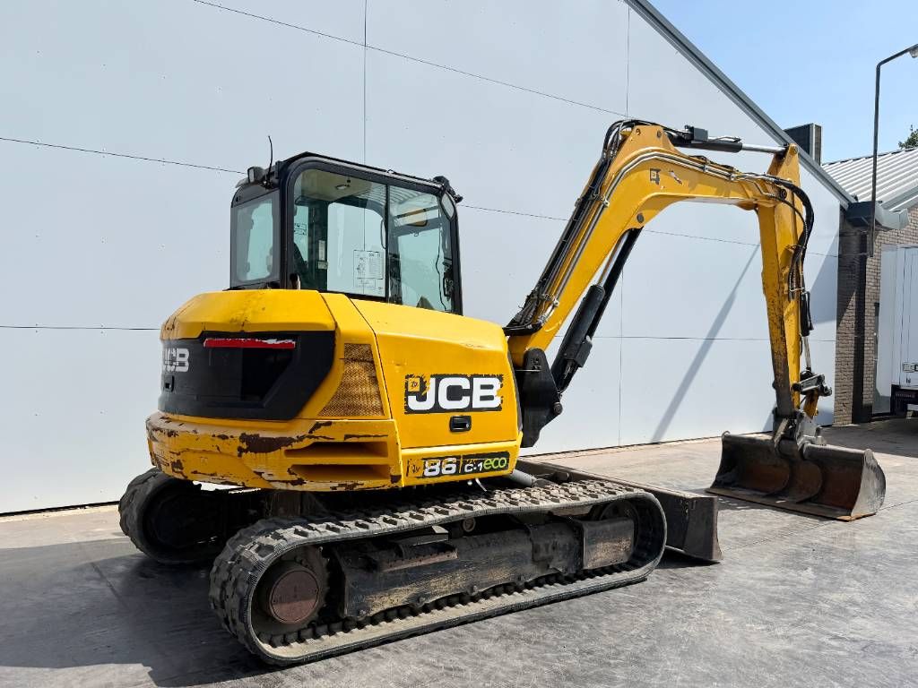 JCB 86C-1 - Hammer Lines / Quick Coupler