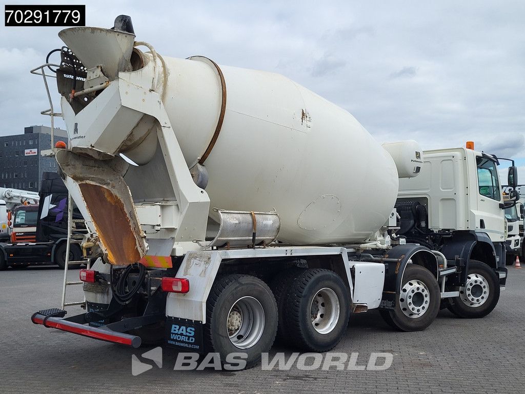 DAF CF 450 8X4 9m3 Intermix mixer Steelsuspension Automatic Euro 6