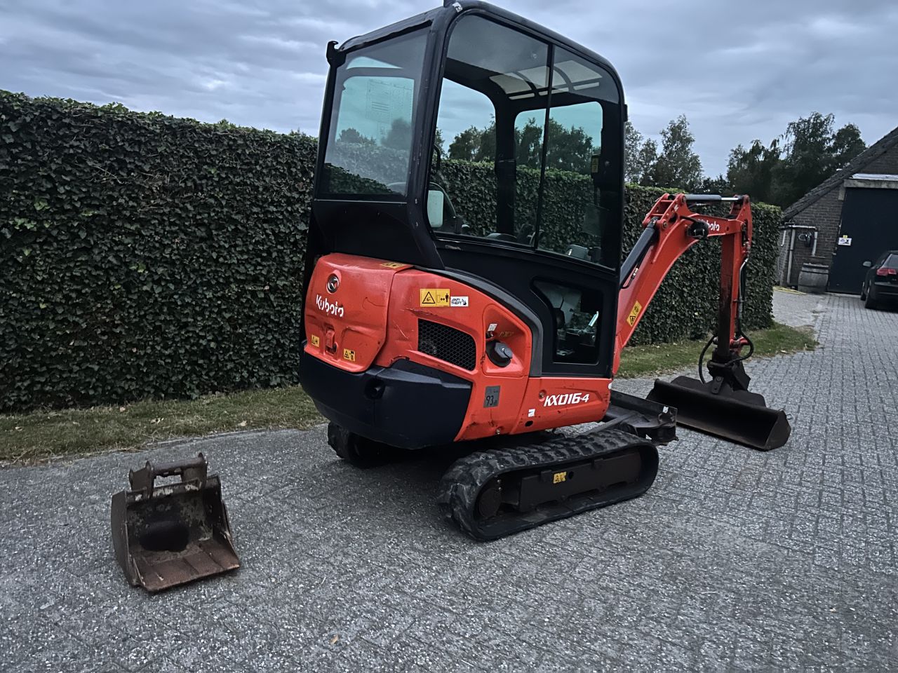 Nette Kubota kx 016-4 minigraver