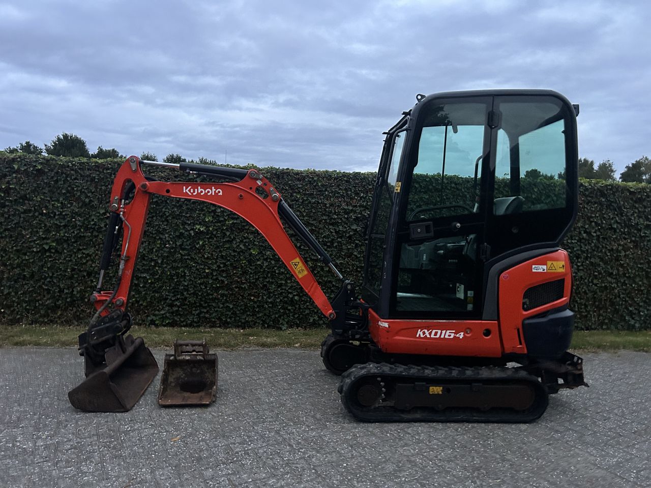 Nette Kubota kx 016-4 minigraver