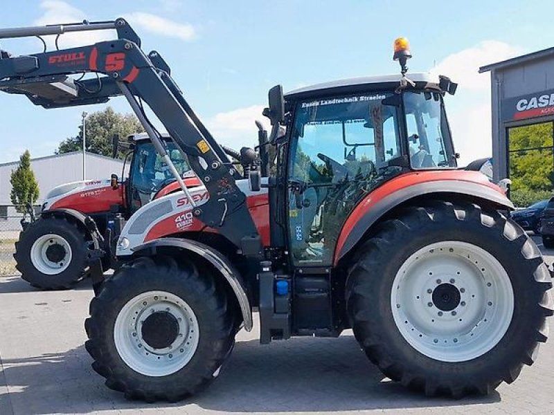 Steyr Kompakt 4100 Schlepper mit Stoll Frontlader nur 325 Std