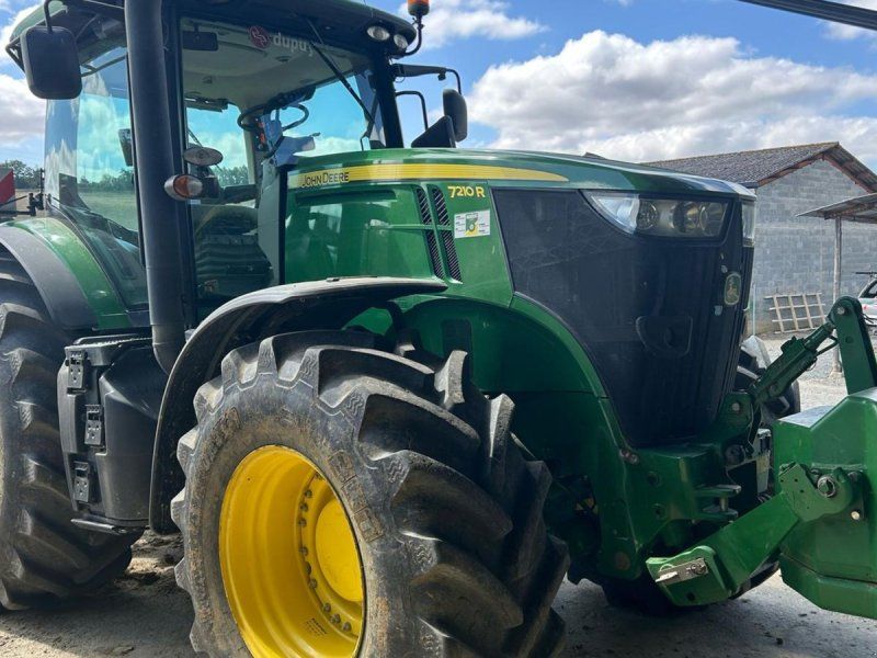 John Deere 7210R KUN 3100 timer! GPS klar. Front lift. Ring til Ulrik på 40