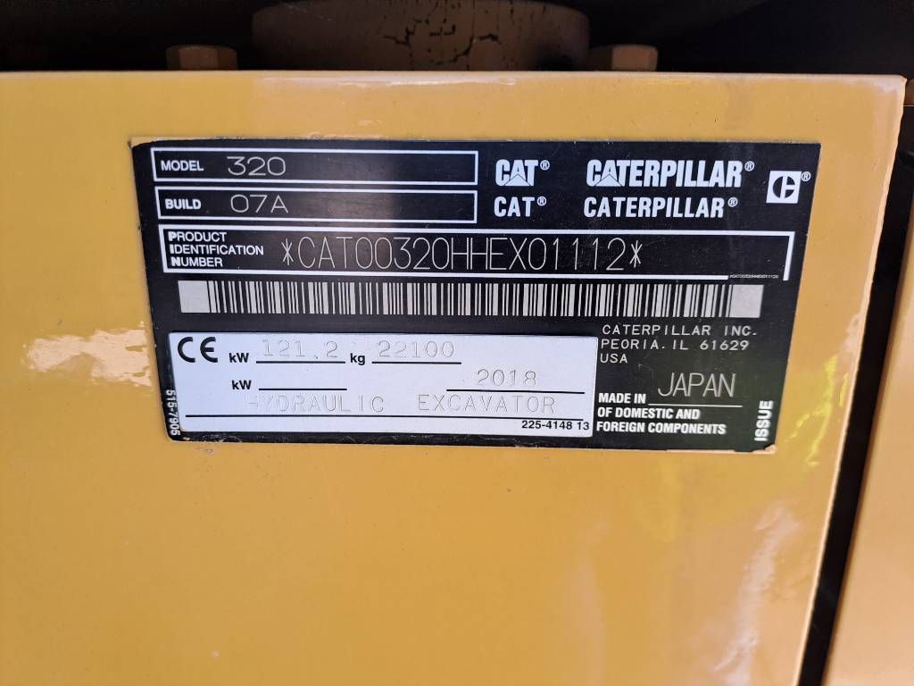 CAT 320 NG (Trimble Ready)