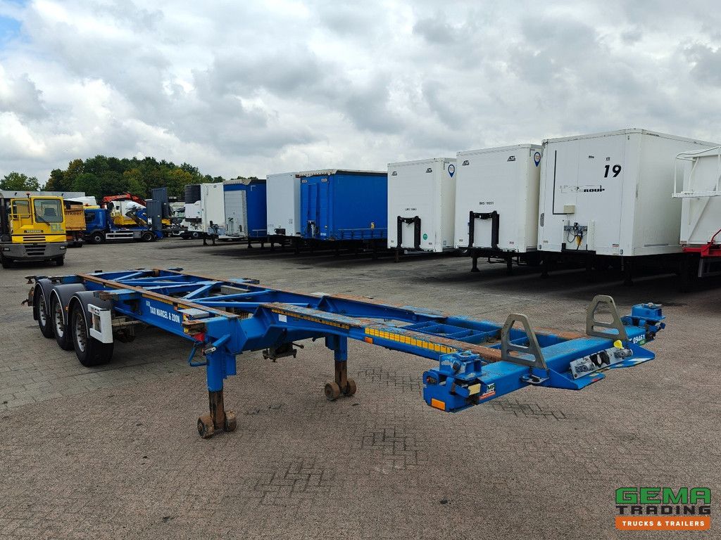 Van Hool 3B0079 3-Achser SAF - Scheibenbremsen - Alle Anschlüsse / Universalfahrgestell - 10 Stück auf Lager