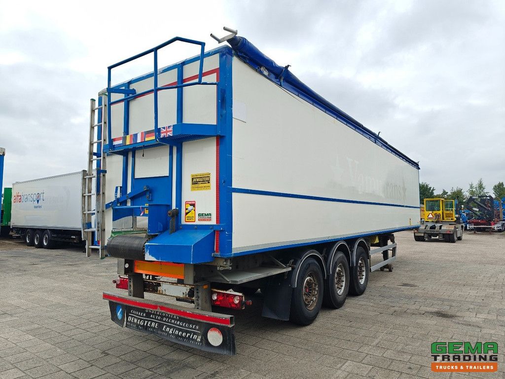 System Tailer GSCOS 27 3-axle SAF - Disc brakes - Belt unloader 60m³ - Galvanized - 06/2026 MOT
