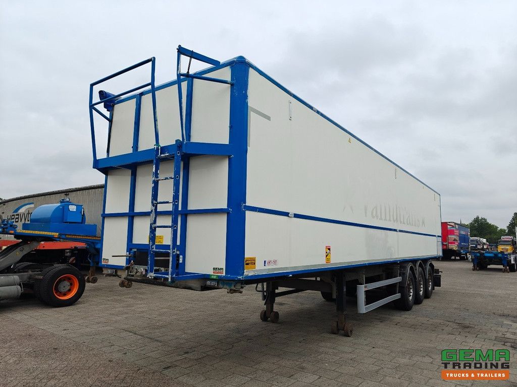 System Tailer GSCOS 27 3-axle SAF - Disc brakes - Belt unloader 60m³ - Galvanized - 06/2026 MOT