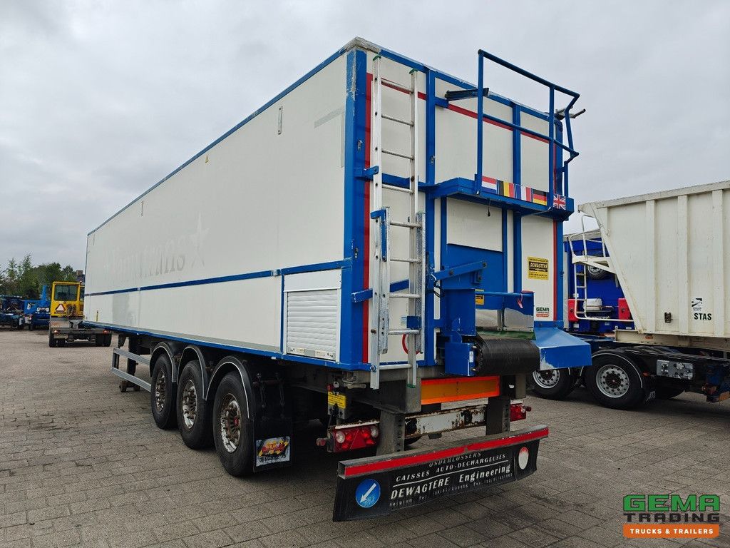 System Tailer GSCOS 27 3-axle SAF - Disc brakes - Belt unloader 60m³ - Galvanized - 06/2026 MOT