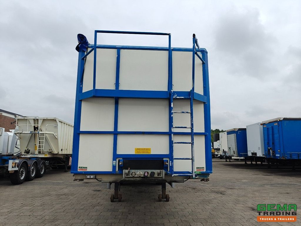 System Tailer GSCOS 27 3-axle SAF - Disc brakes - Belt unloader 60m³ - Galvanized - 06/2026 MOT