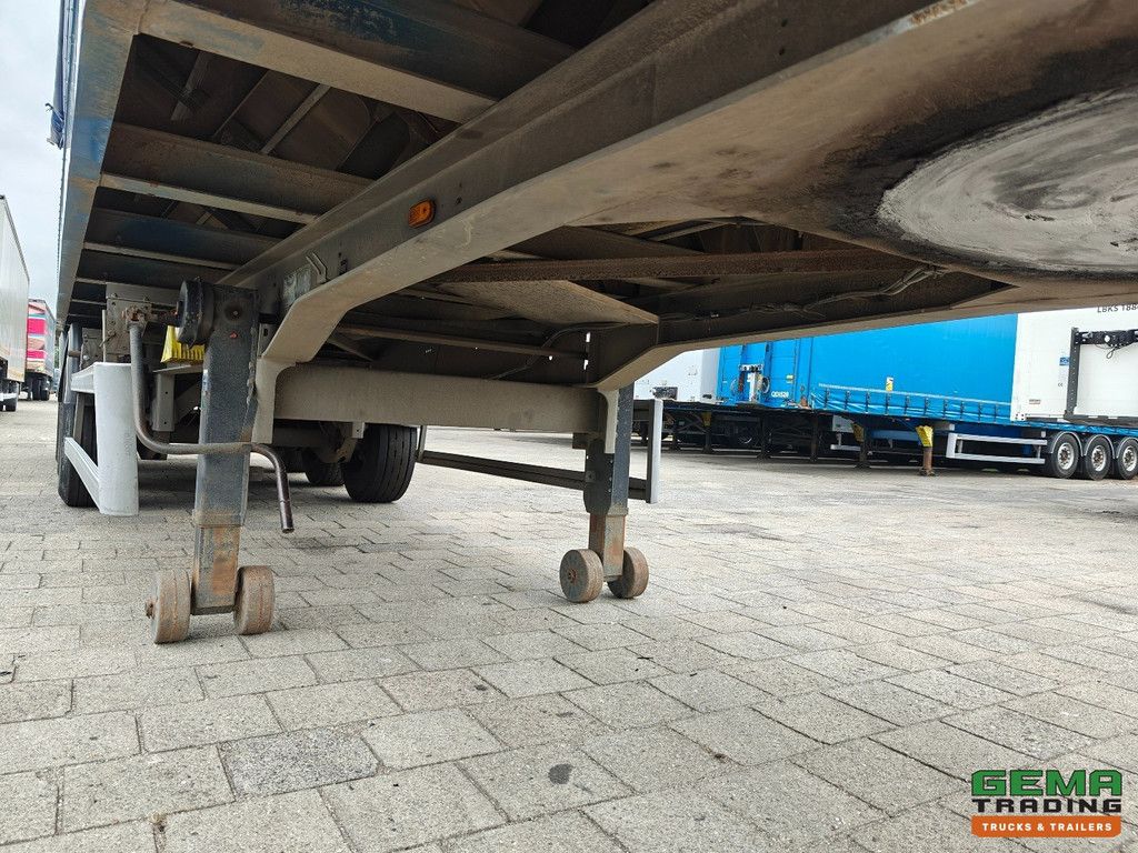 System Tailer GSCOS 27 3-axle SAF - Disc brakes - Belt unloader 60m³ - Galvanized - 06/2026 MOT