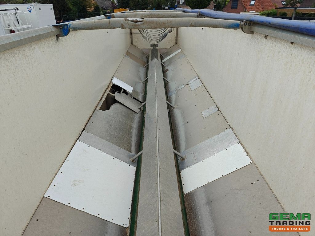 System Tailer GSCOS 27 3-axle SAF - Disc brakes - Belt unloader 60m³ - Galvanized - 06/2026 MOT