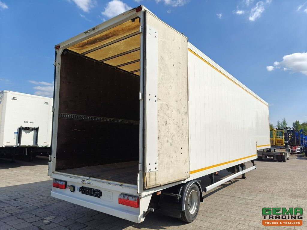 Floor FLSDO-12-10H1 1-Achser BPW gelenkt – City 11,5 M – Semi – Aluminiumkarosserie – Hartholzboden – Neu lackiert