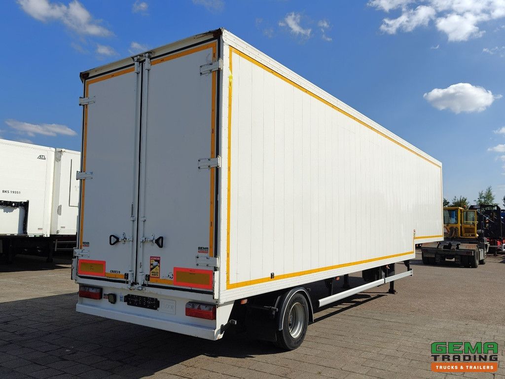 Floor FLSDO-12-10H1 1-Achser BPW gelenkt – City 11,5 M – Semi – Aluminiumkarosserie – Hartholzboden – Neu lackiert