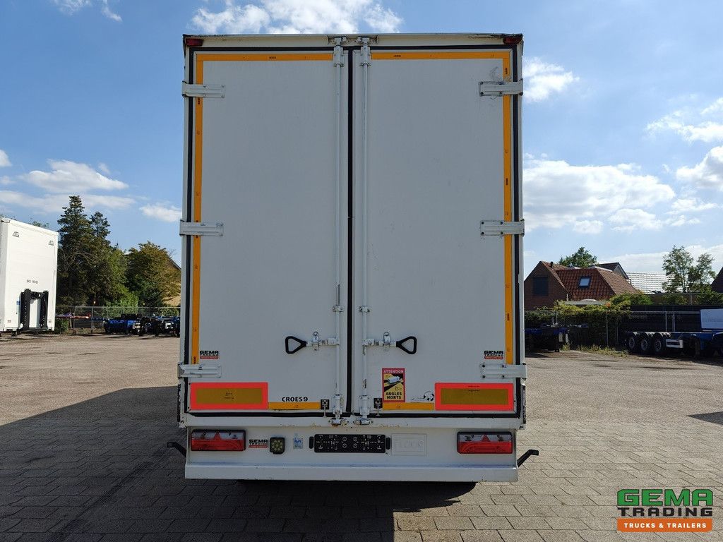 Floor FLSDO-12-10H1 1-Achser BPW gelenkt – City 11,5 M – Semi – Aluminiumkarosserie – Hartholzboden – Neu lackiert