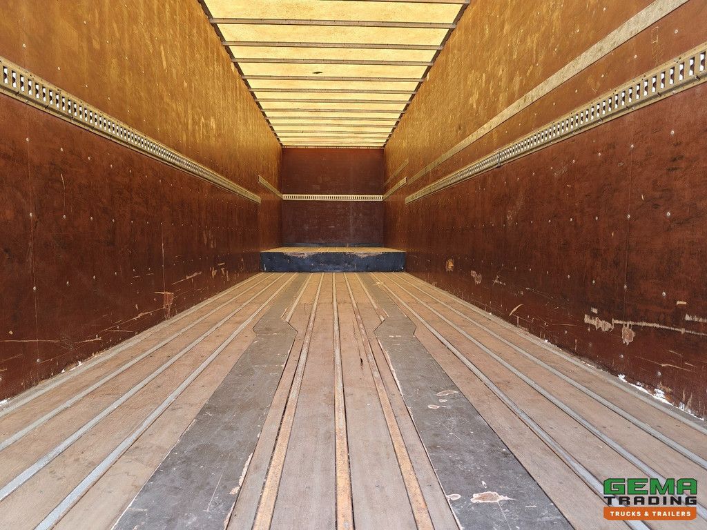 Floor FLSDO-12-10H1 1-Achser BPW gelenkt – City 11,5 M – Semi – Aluminiumkarosserie – Hartholzboden – Neu lackiert