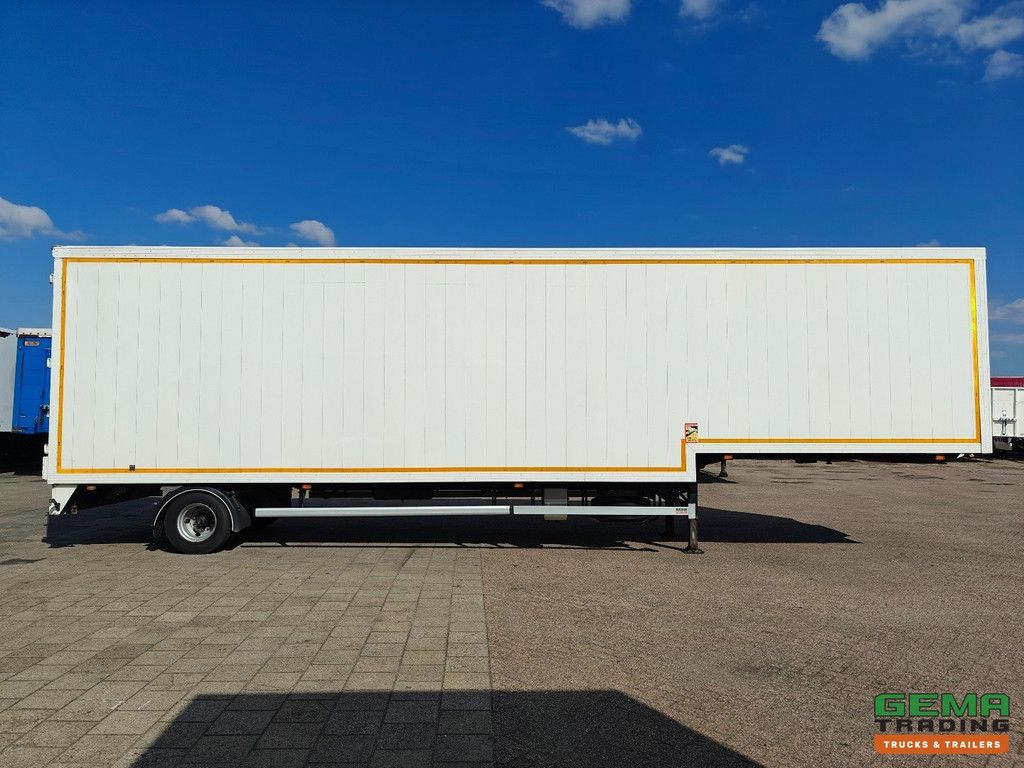 Floor FLSDO-12-10H1 1-Achser BPW gelenkt – City 11,5 M – Semi – Aluminiumkarosserie – Hartholzboden – Neu lackiert