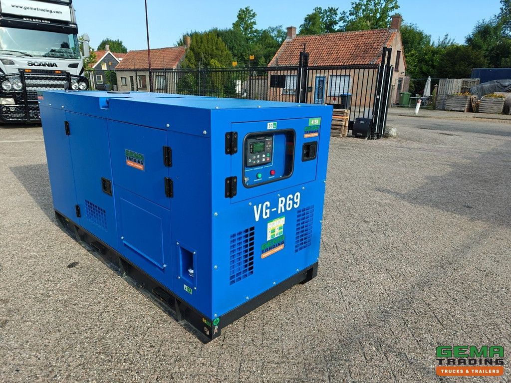 Volz VG-R69 Diesel Generator 50KW / 62.5 KVA - 50Hz - 400V - New condition / Unused